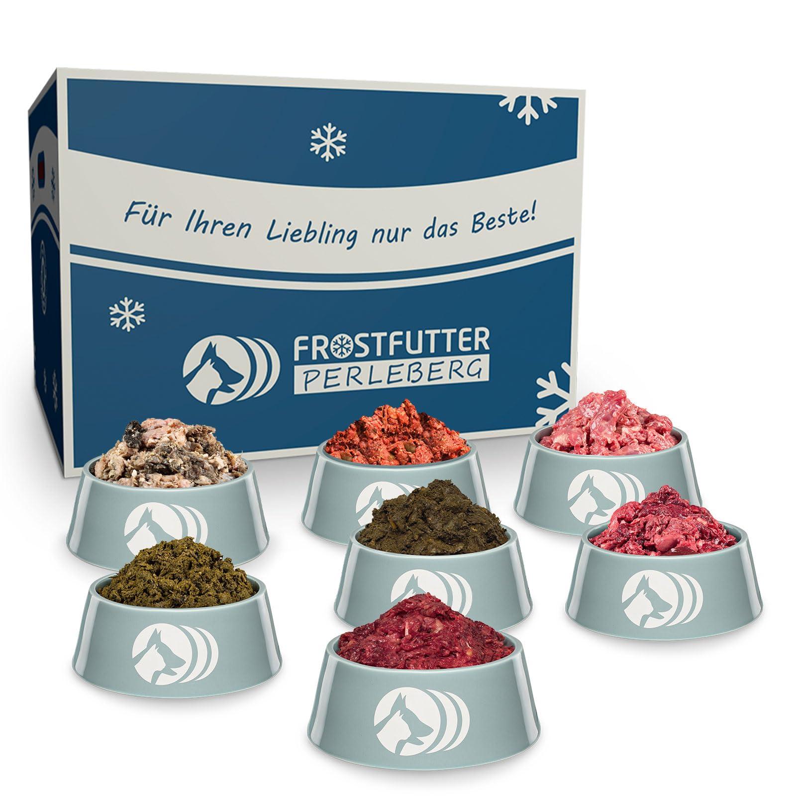 Frostfutter Perleberg – BARF Highlight-Paket · 12 kg · Mix mit Rind & Huhn