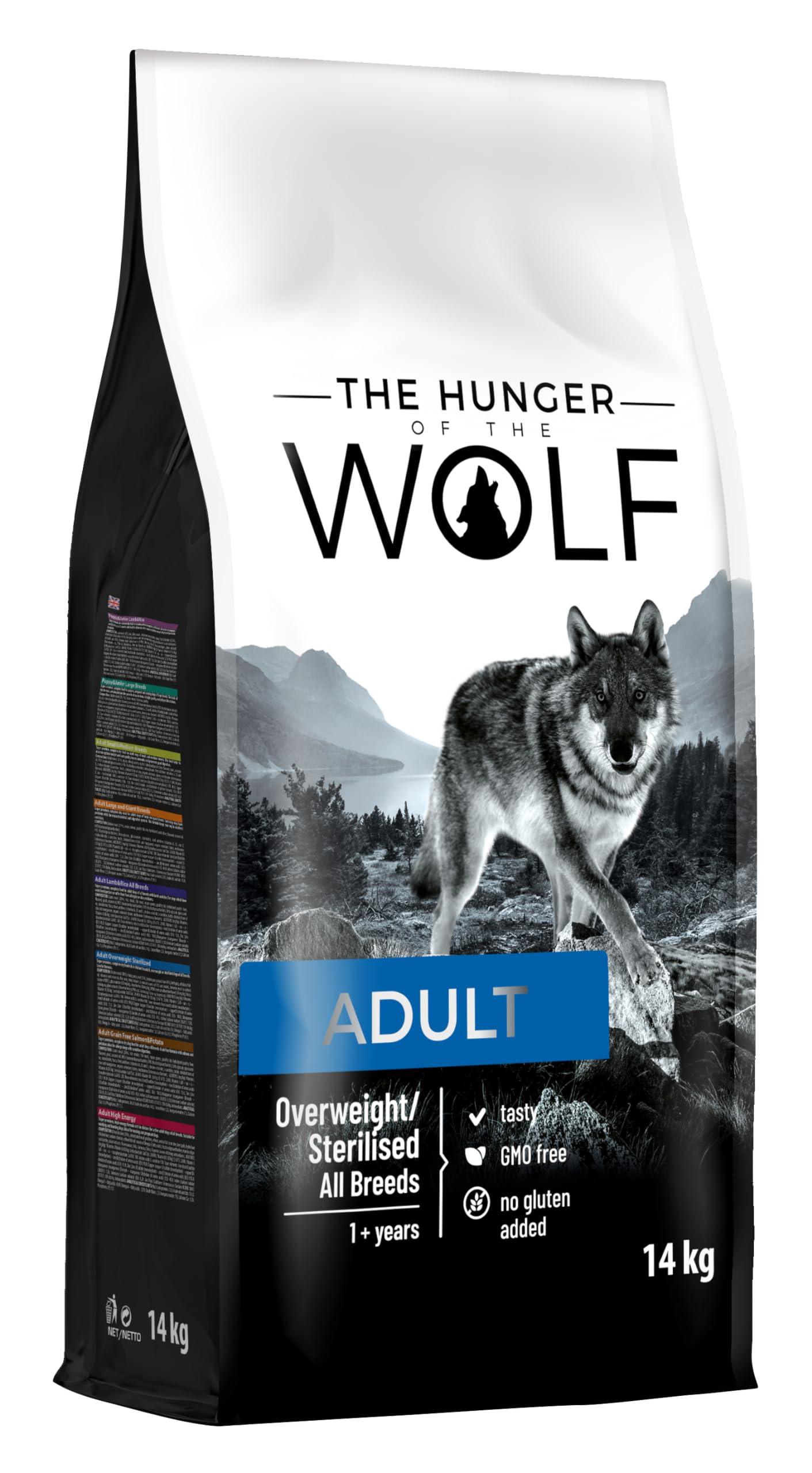 The Hunger of the Wolf – Light Formula · Huhn · 14 kg · für übergewichtige / sterilisierte Hunde