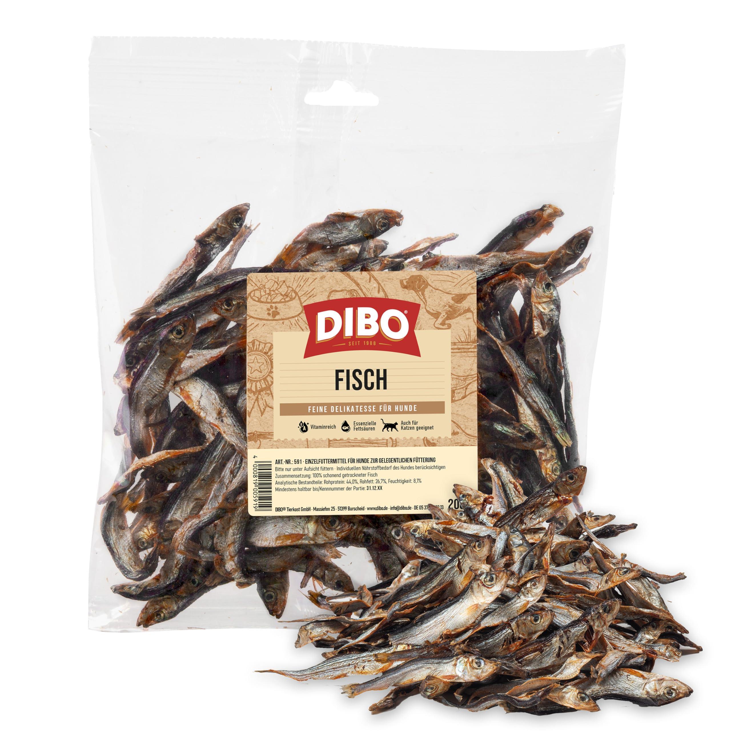 DIBO – Sprotte · Baltic Hering getrocknet · 200 g